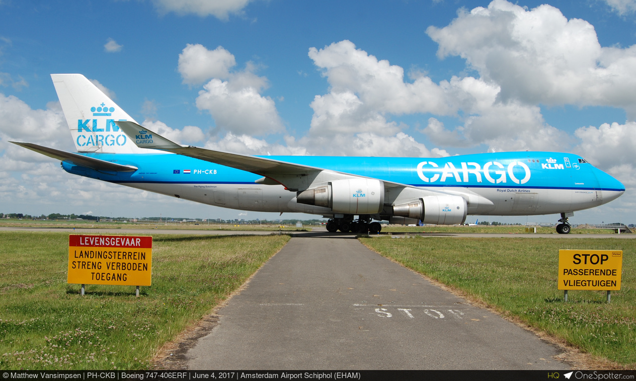 PH-CKB - Boeing 747-406ERF, KLM Cargo | OneSpotter.com