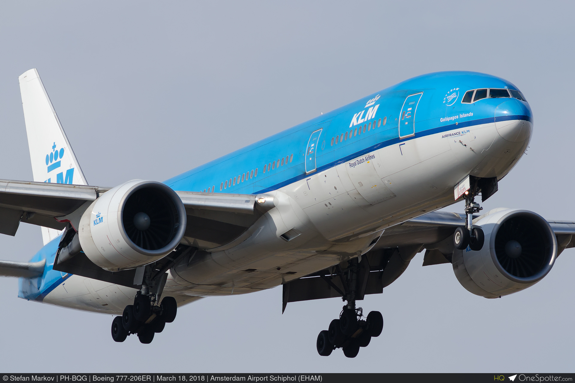 PH-BQG KLM Royal Dutch Airlines Boeing 777-206ER, MSN 32704