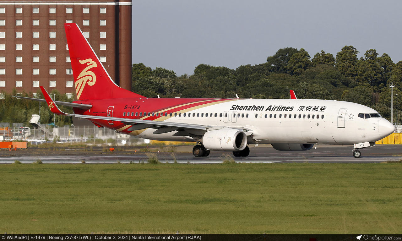 news-1-1 B-1479 - Boeing 737-87L(WL), MSN 61128 Shenzhen Airlines