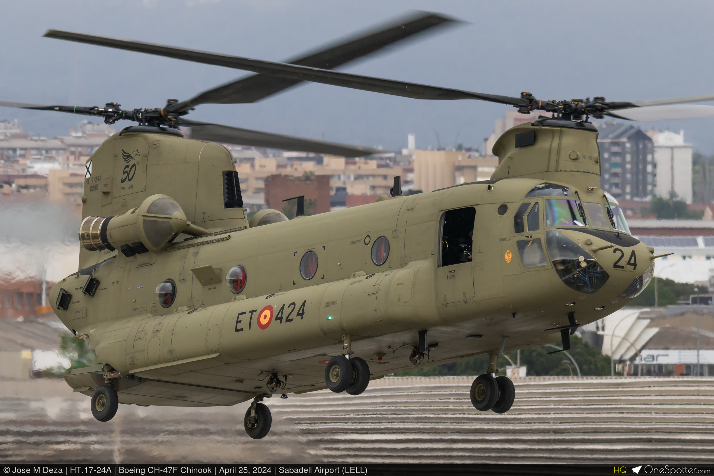 HT.17-25A Ejercito de Tierra (Spanish Army) Boeing CH-47F