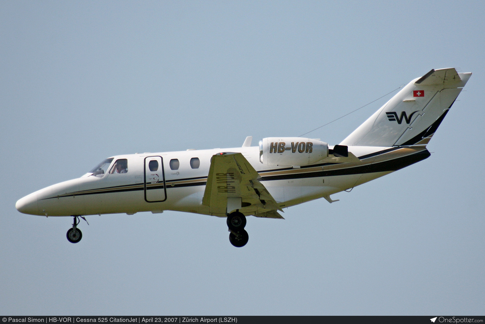 エファージュ F-HJAV - Valljet Cessna 525 CitationJet, MSN 525-0473