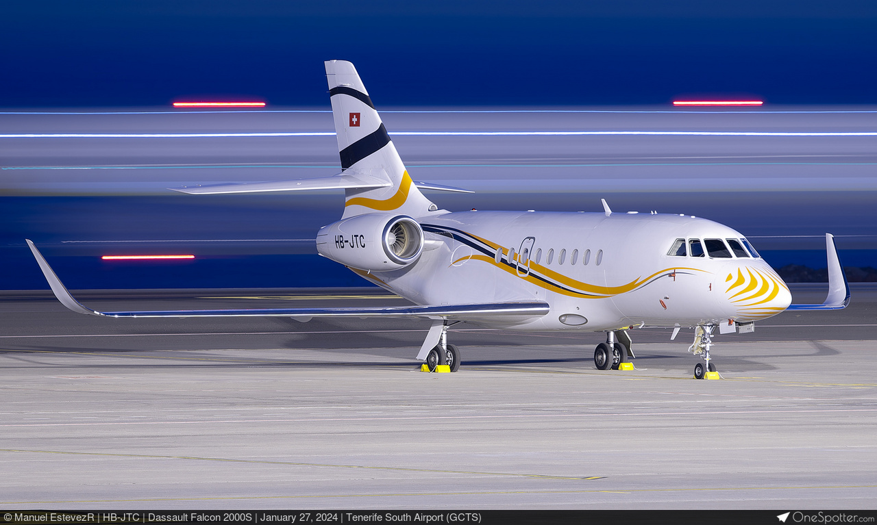 HB-JTC Nomad Aviation Dassault Falcon 2000S, MSN 715 | OneSpotter.com