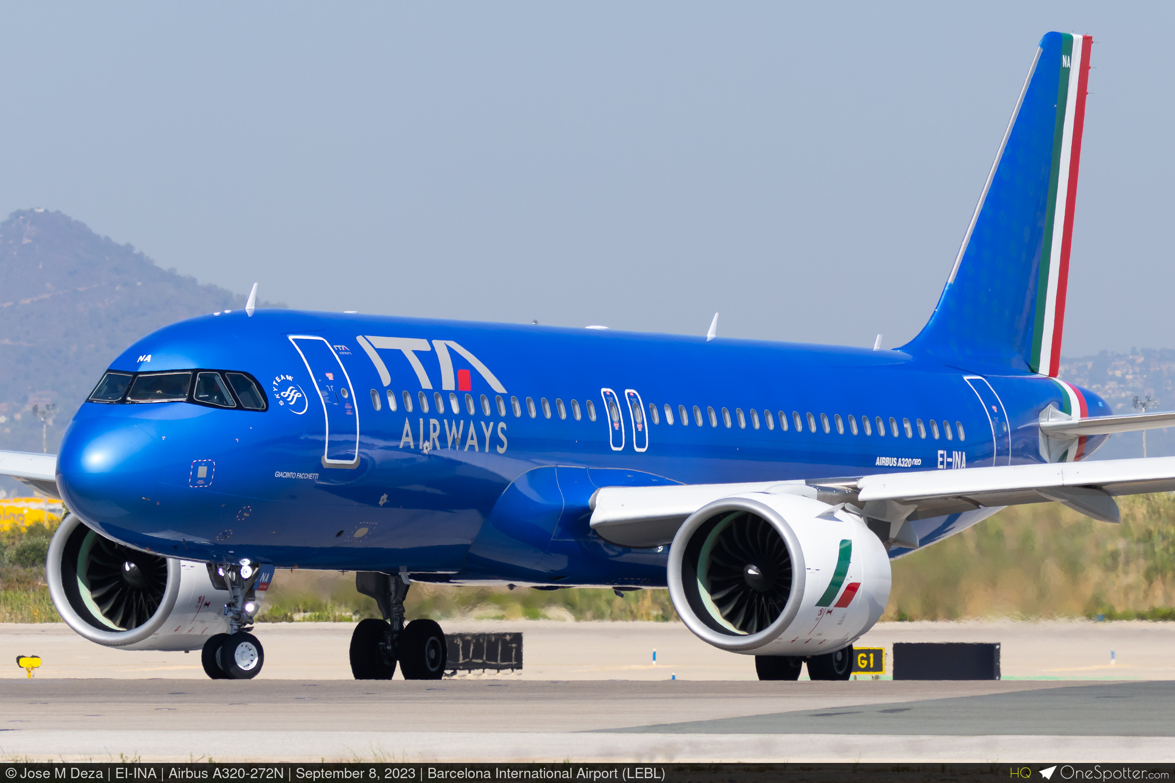 EI-INA ITA Airways Airbus A320-272N, MSN 11201 | OneSpotter.com