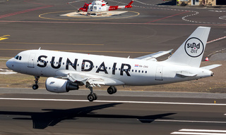 Airbus A319 - D-ASTF - Germania aircrafttag - plane skin