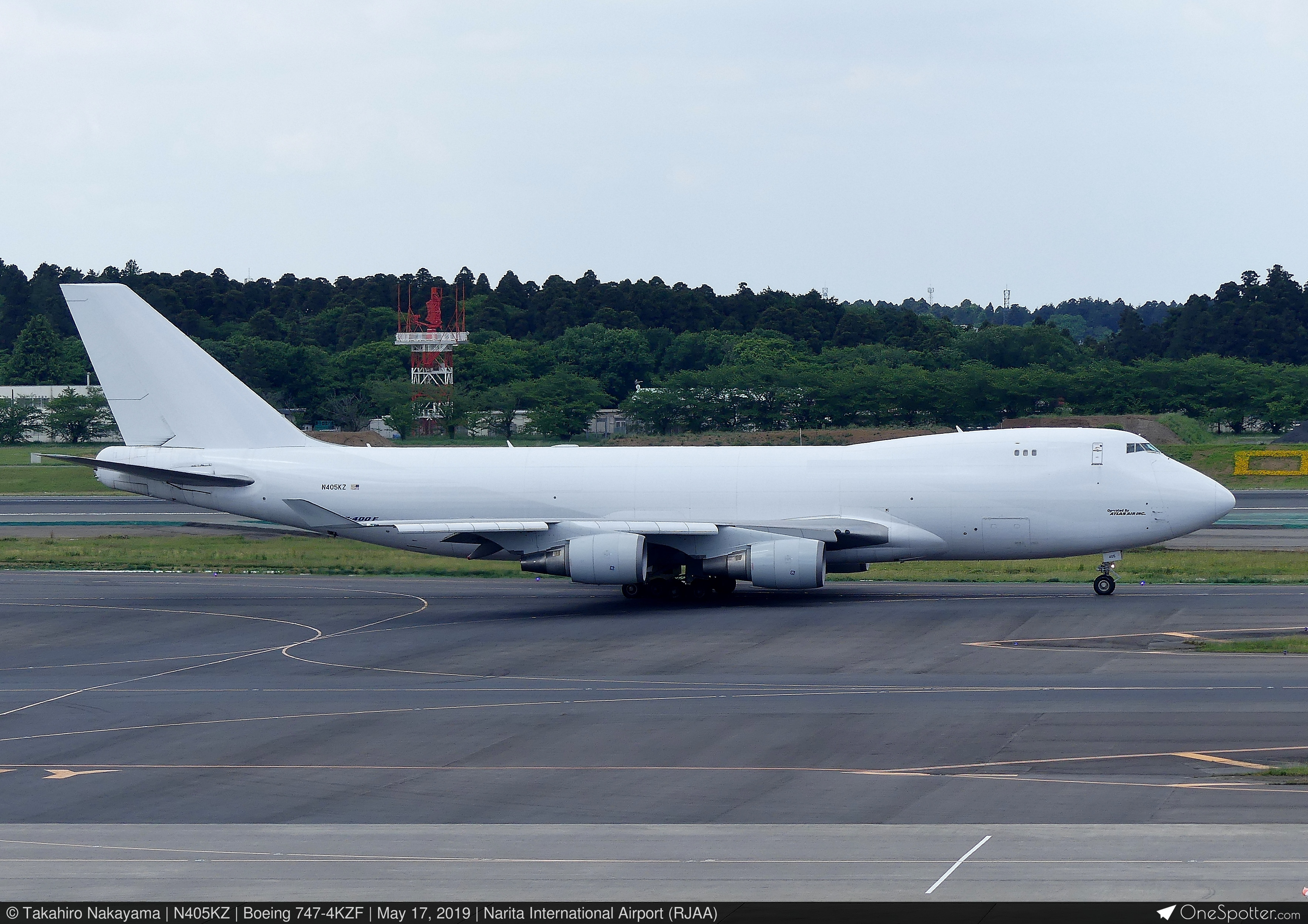 N405KZ Atlas Air Boeing 747-4KZF, MSN 36132 | OneSpotter.com