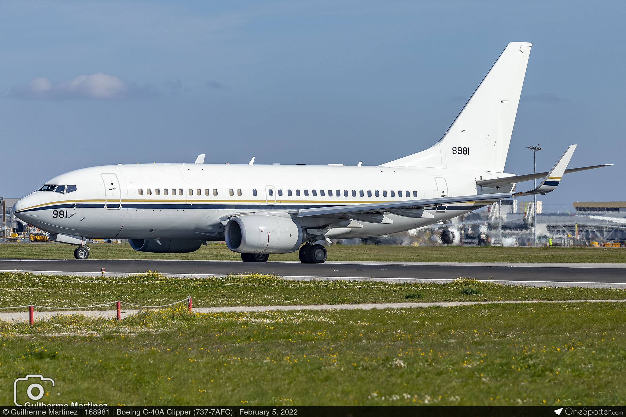 握りすぎ寿司 168981 - Boeing C-40A Clipper (737-7AFC), United States Navy