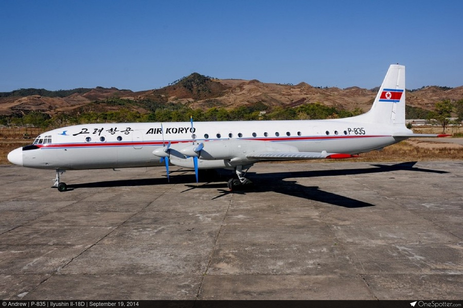 P-835 Air Koryo Ilyushin Il-18D, MSN 188011205 | OneSpotter.com