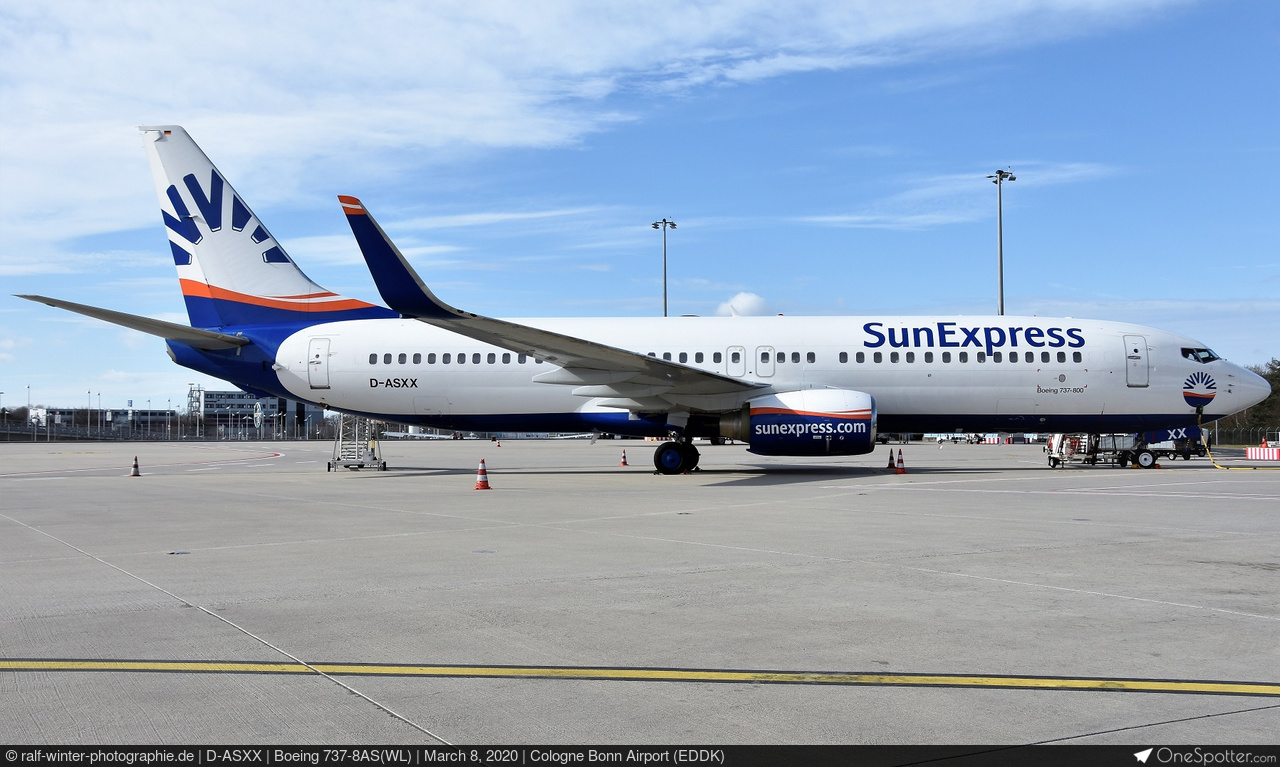 TC-SPC - SunExpress Boeing 737-8AS(WL), MSN 34984 | OneSpotter.com