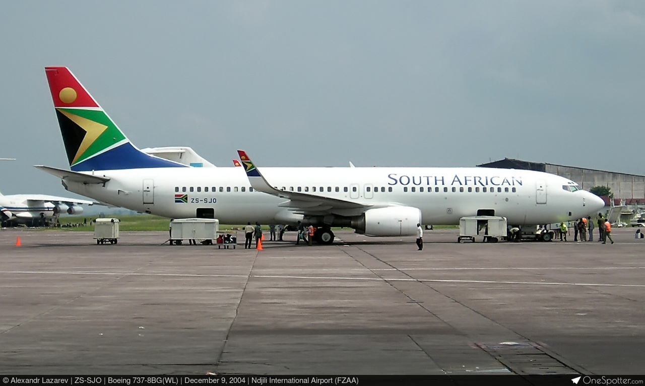 ZS-SJO - FlySafair Boeing 737-8BG(WL), MSN 32357 | OneSpotter.com
