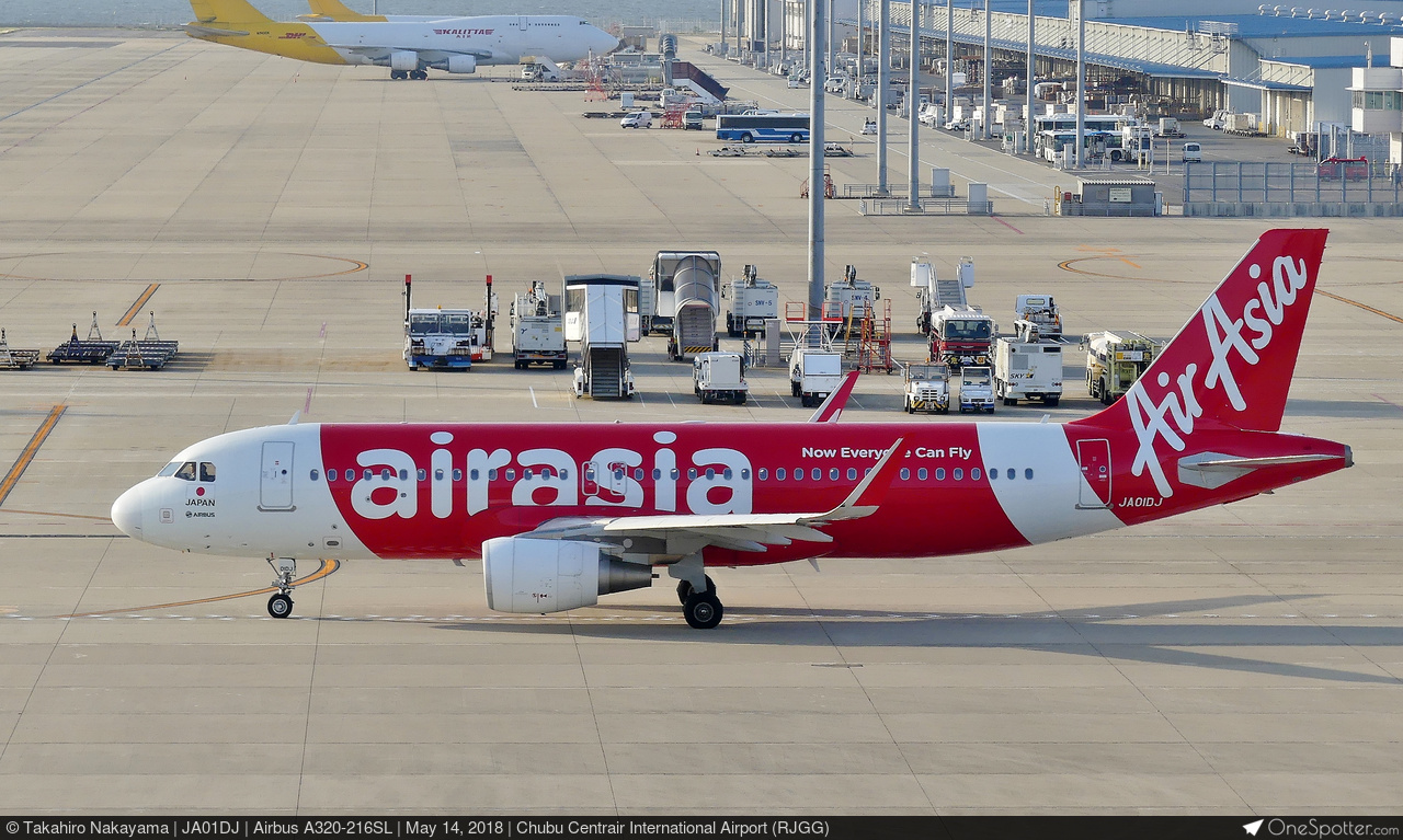 airasia japan A320-200 エアアジアジャパン JA02AJ JA02AJ AirAsia Japan Airbus A320-214 Photo by Māuruuru | ID