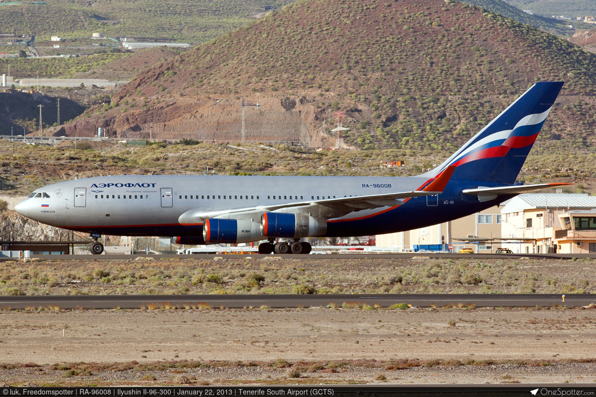 RA-96008 - Ilyushin Il-96-300, Aeroflot - Russian Airlines