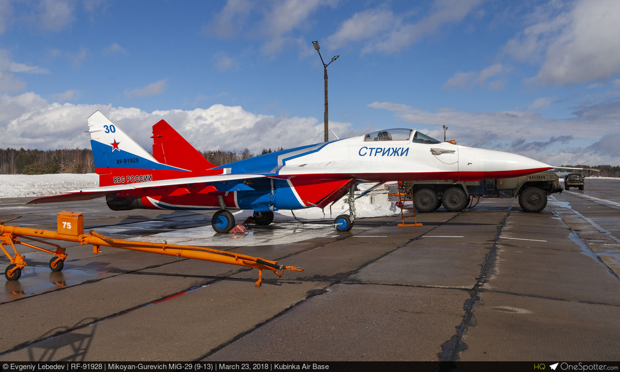 Mikoyan-Gurevich MiG-29 Fulcrum | OneSpotter.com