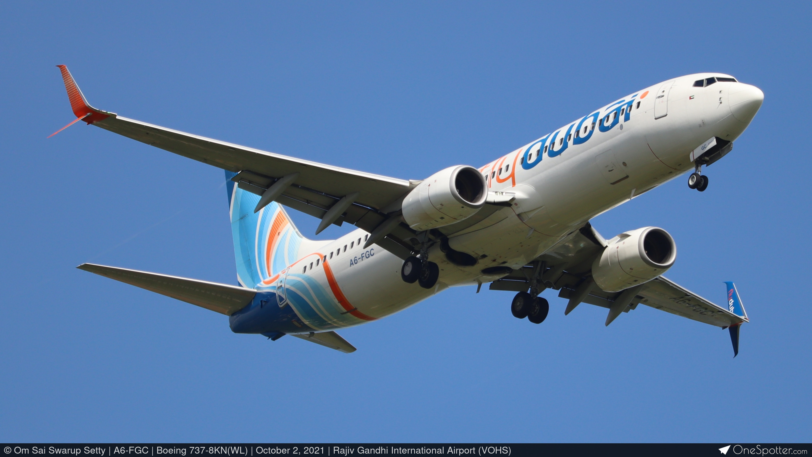 A6-FGC - flydubai Boeing 737-8KN(WL), MSN 60956 | OneSpotter.com