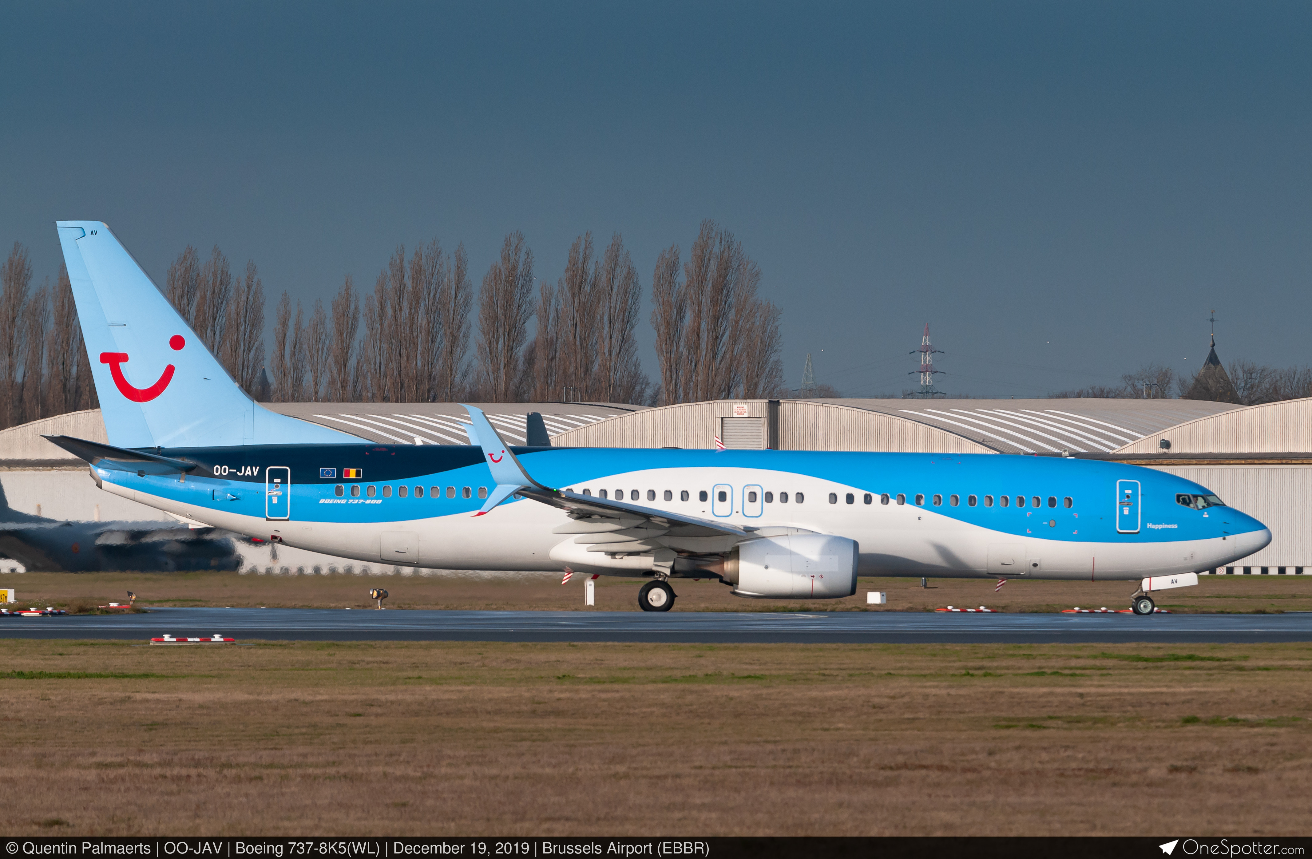 bubu8個 OO-JAV - Boeing 737-8K5(WL), TUI fly Belgium | OneSpotter.com
