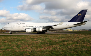 TF-AAK Saudi Arabian Airlines Boeing 747-428, MSN 32868 