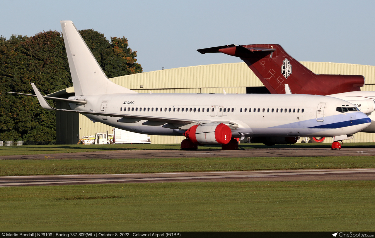 N29106 Capital Group LLC Boeing 737-809(WL), MSN 29106