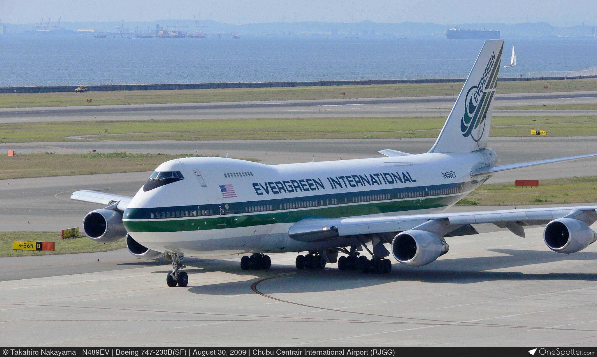 N489EV Evergreen International Airlines Boeing 747-230B(SF), MSN