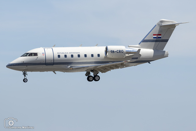 9A-CRO - Croatia - Air Force Bombardier Challenger 604(CL-600-2B16