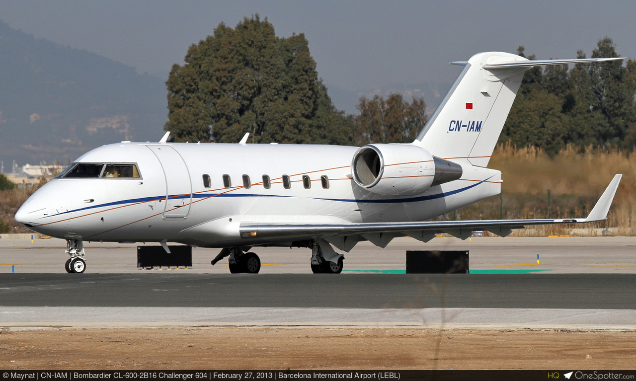 T7-AJI Private Bombardier CL-600-2B16 Challenger 604, MSN 5591