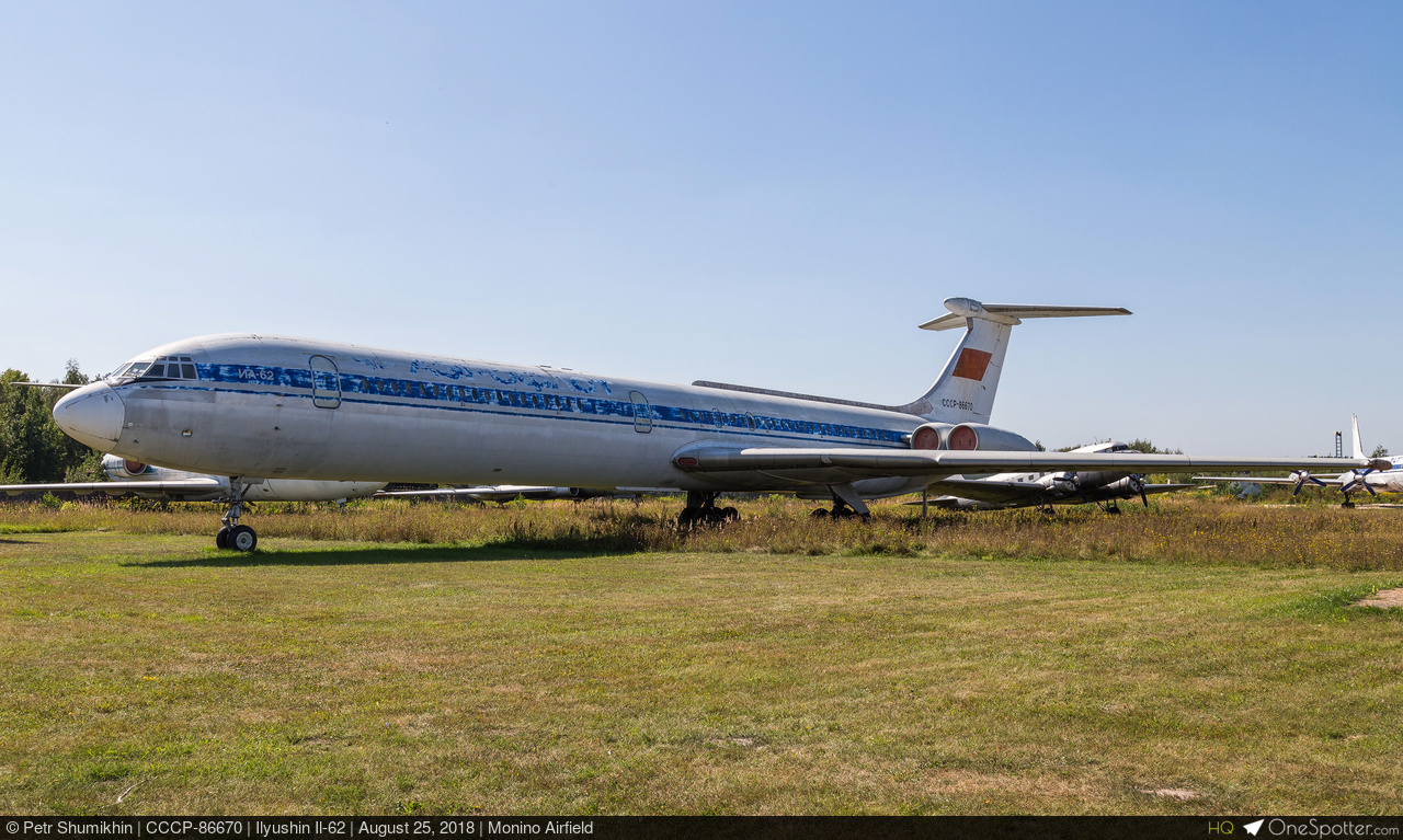 CCCP 86670 Aeroflot Soviet Airlines Ilyushin Il 62 MSN 70205