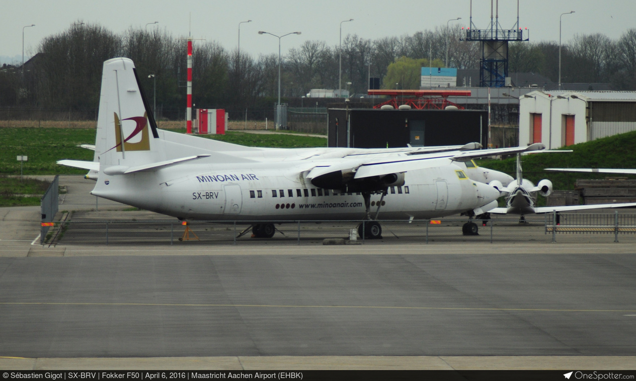 SX-BRV - Minoan Air Fokker F50, MSN 20199 | OneSpotter.com