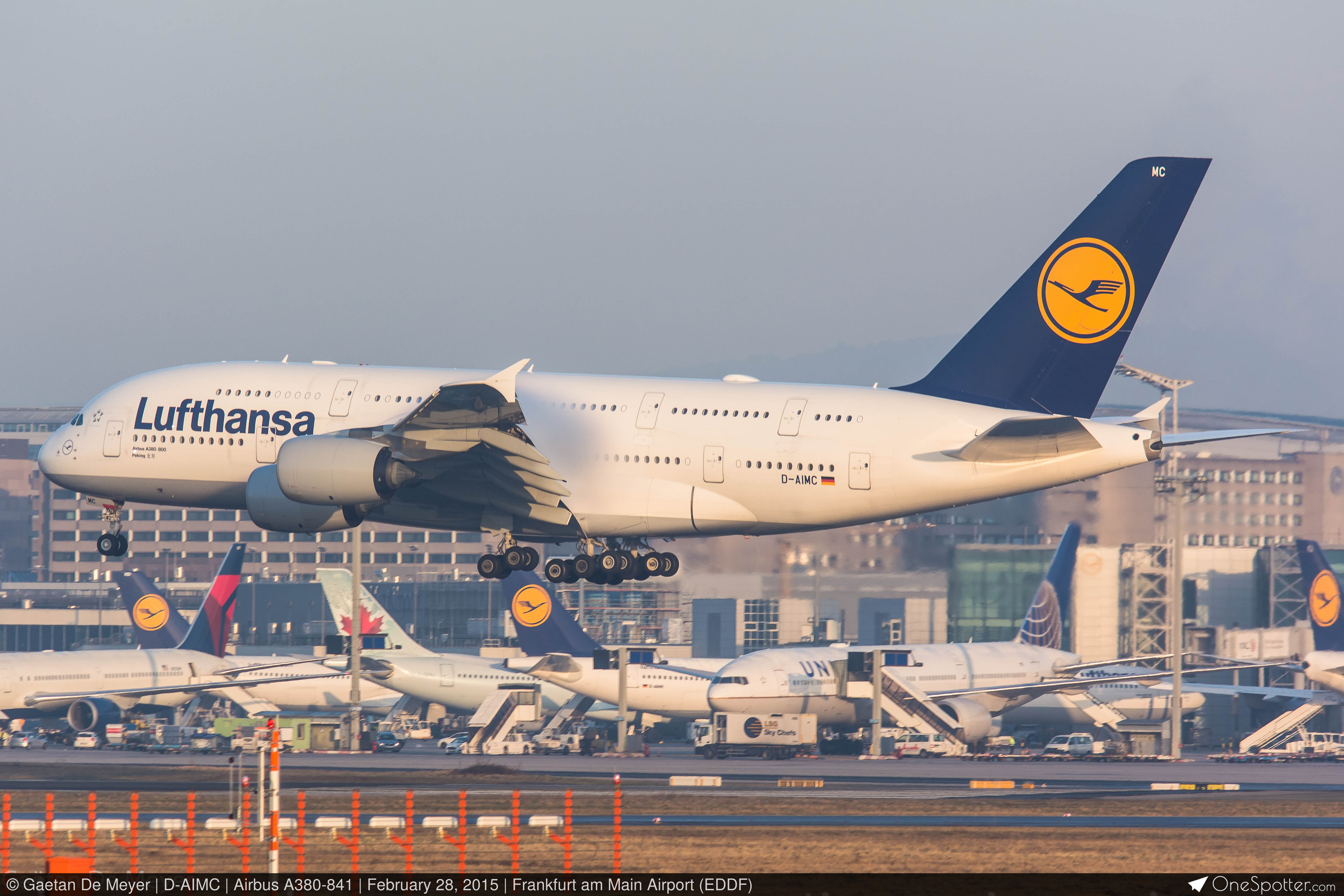 D-AIMC Lufthansa Airbus A380-841, MSN 044 | OneSpotter.com