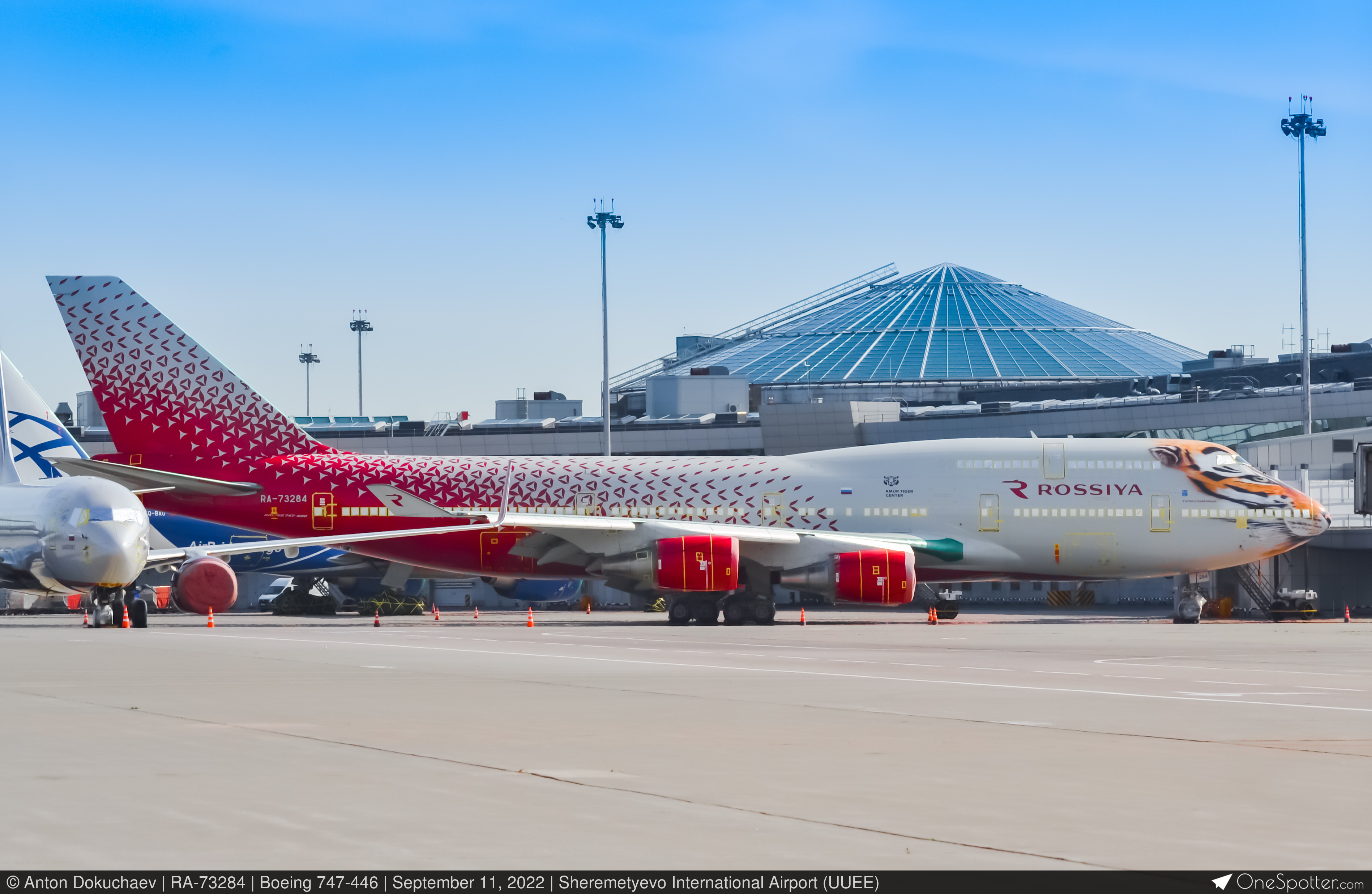 RA-73284 Rossiya - Russian Airlines Boeing 747-446, MSN 26360