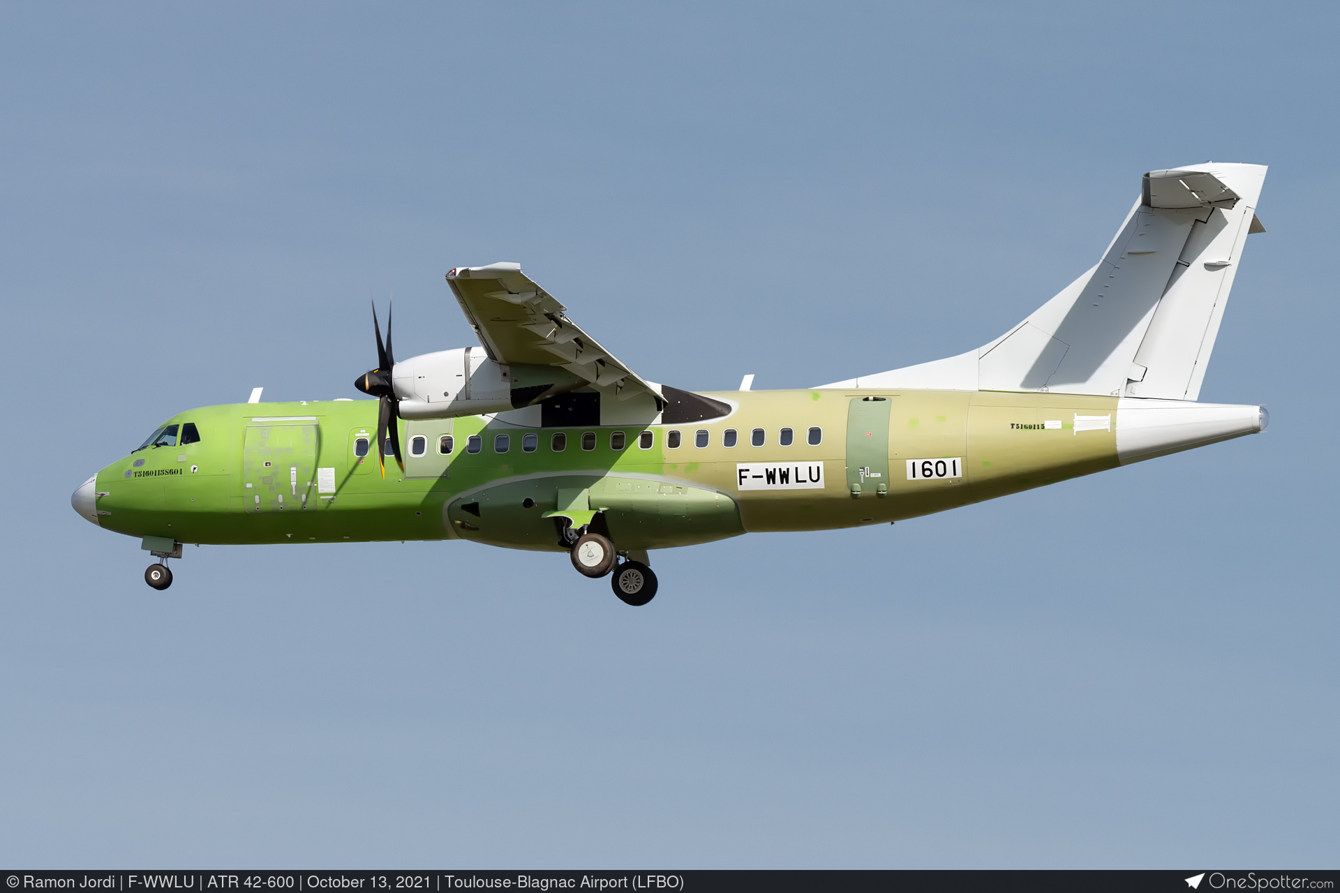 F-WWLU ATR ATR 42-600, MSN 1601