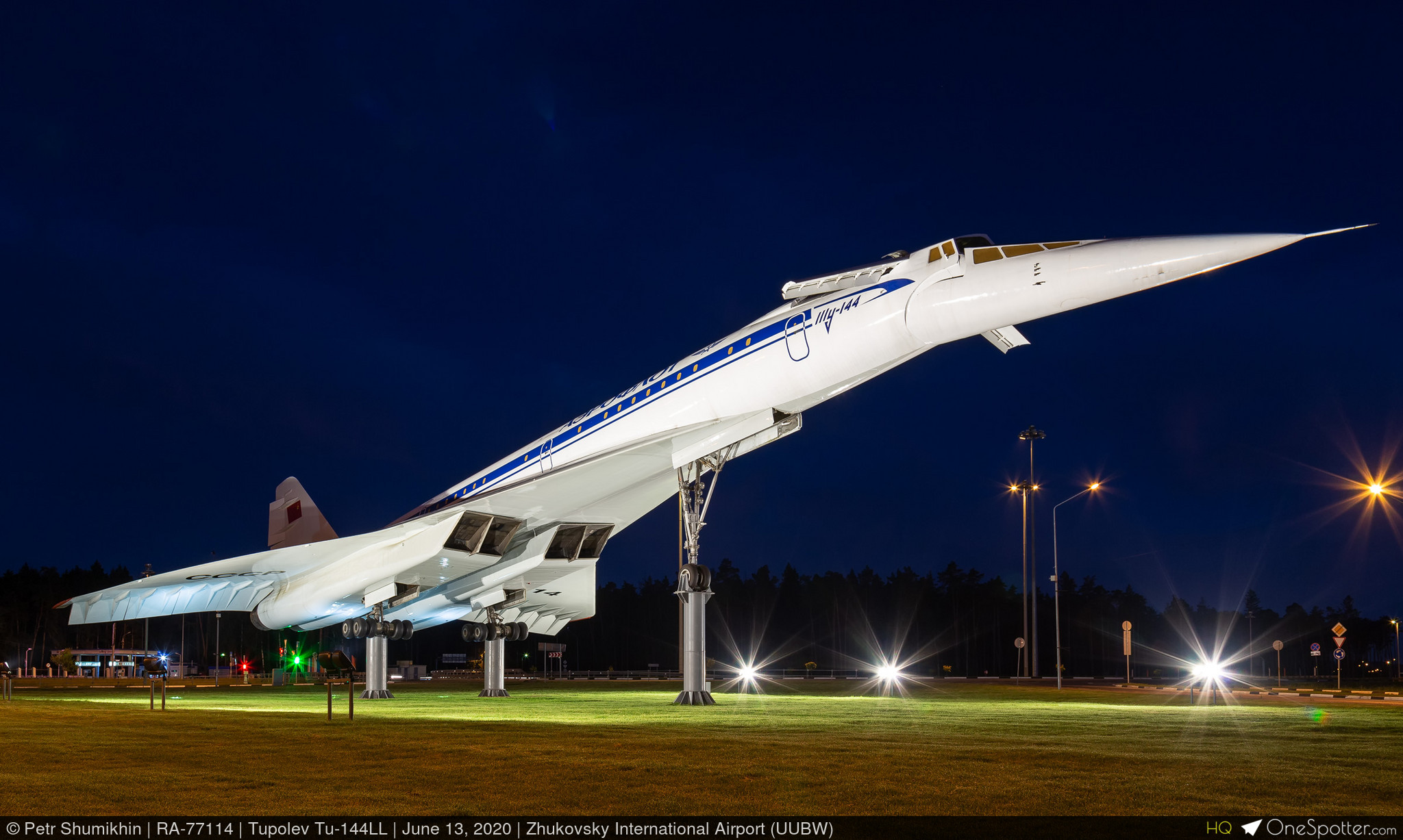 RA-77114 Tupolev Design Bureau Tupolev Tu-144LL, MSN 08-2