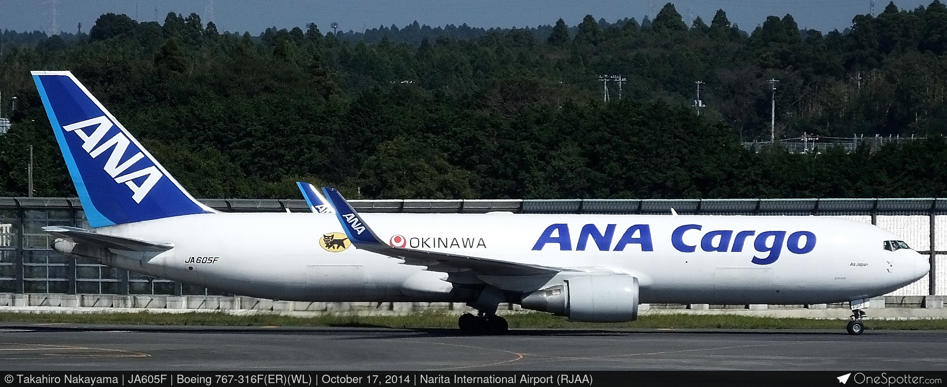 JA605F All Nippon Airways Boeing 767-316F(ER)(WL), MSN 30842