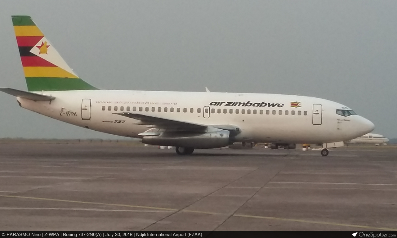 あらわら Z-WPA - Boeing 737-2N0(A), Air Zimbabwe | OneSpotter.com