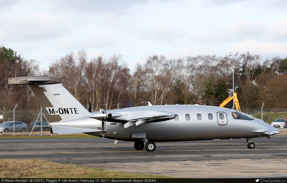 M-ONTE Private Piaggio P-180 Avanti, MSN 1176 | OneSpotter.com