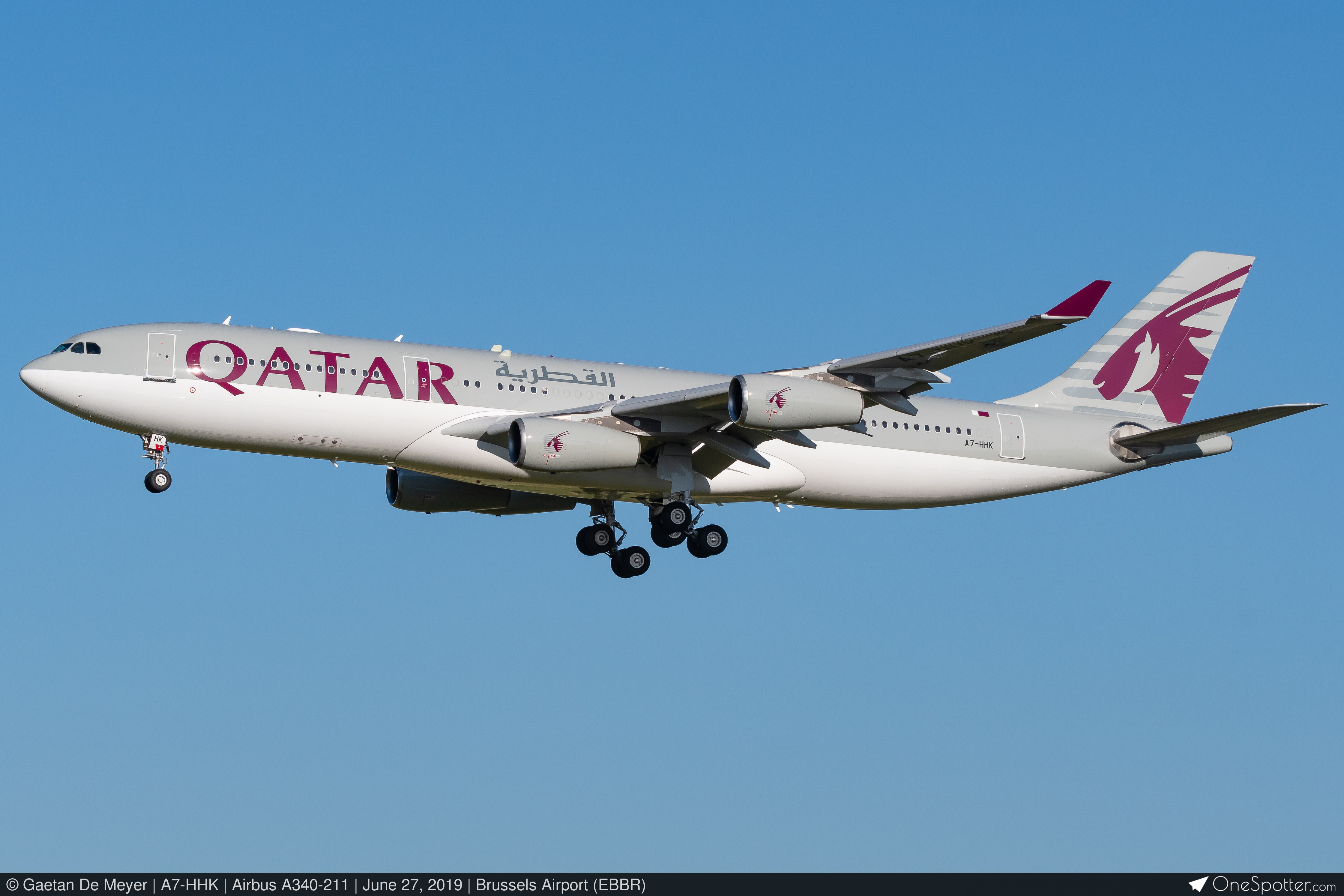 A7-HHK Qatar Executive Airbus A340-211, MSN 026 | OneSpotter.com