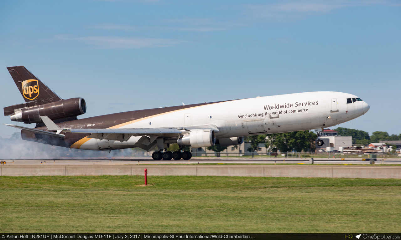 N281UP - United Parcel Service (UPS) McDonnell Douglas MD-11F, MSN