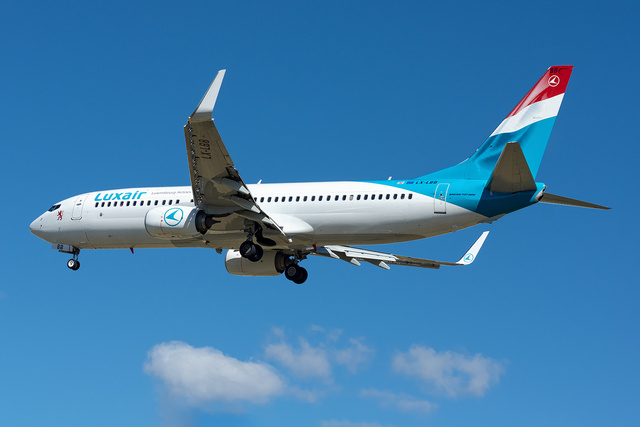 LX-LBB, Boeing 737-86J, Luxair - Luxembourg Airlines, Knopp Luca