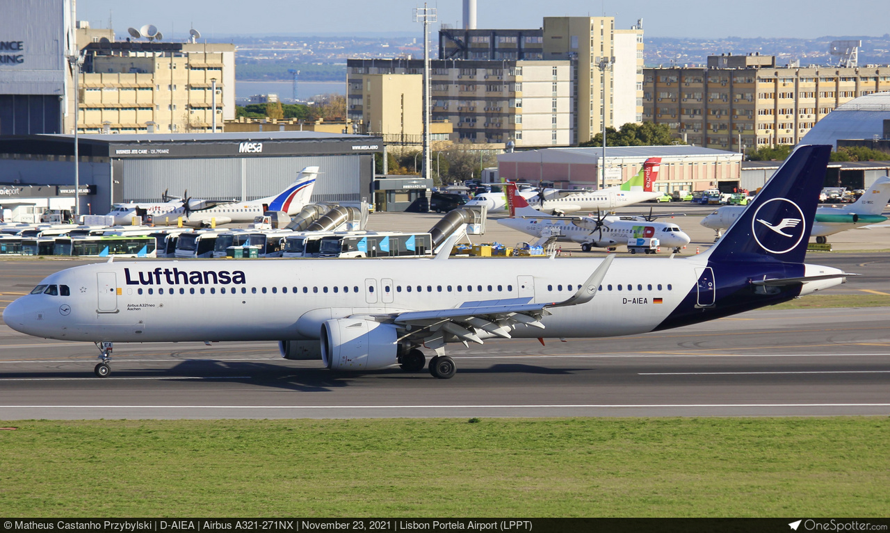D-AIEA Lufthansa Airbus A321-271NX, MSN 8761 | OneSpotter.com