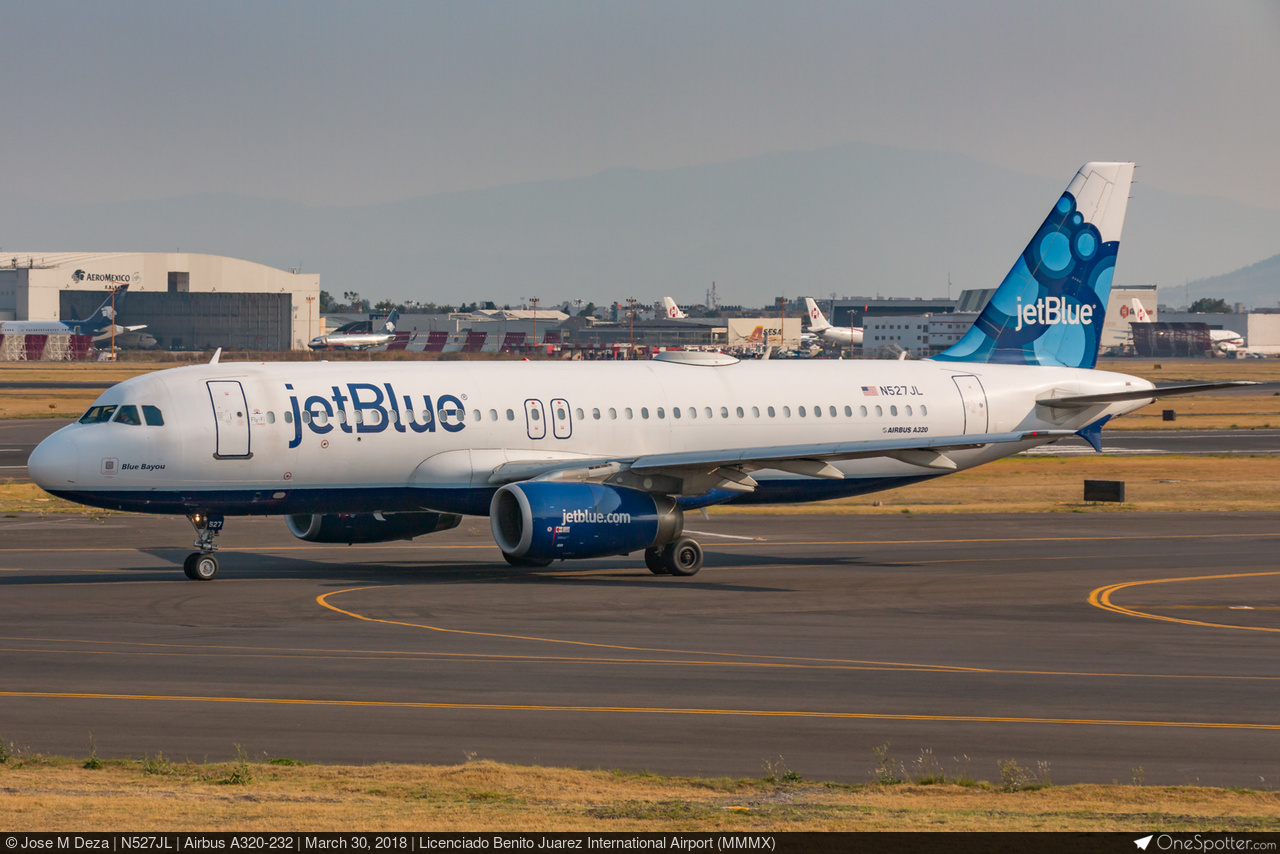 N527JL JetBlue Airbus A320-232, MSN 1557 | OneSpotter.com