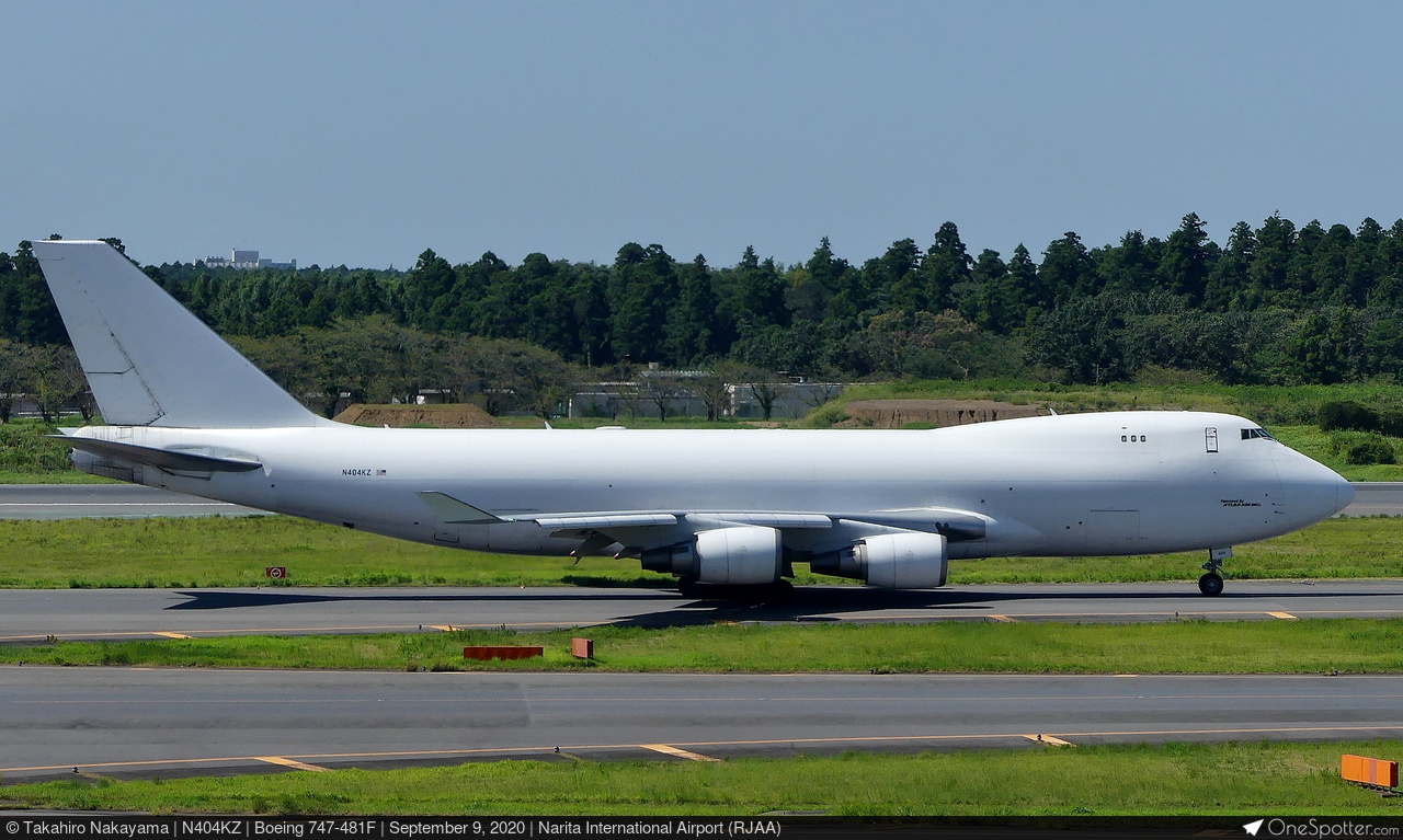 N404KZ - Atlas Air Boeing 747-481F, MSN 34283 | OneSpotter.com