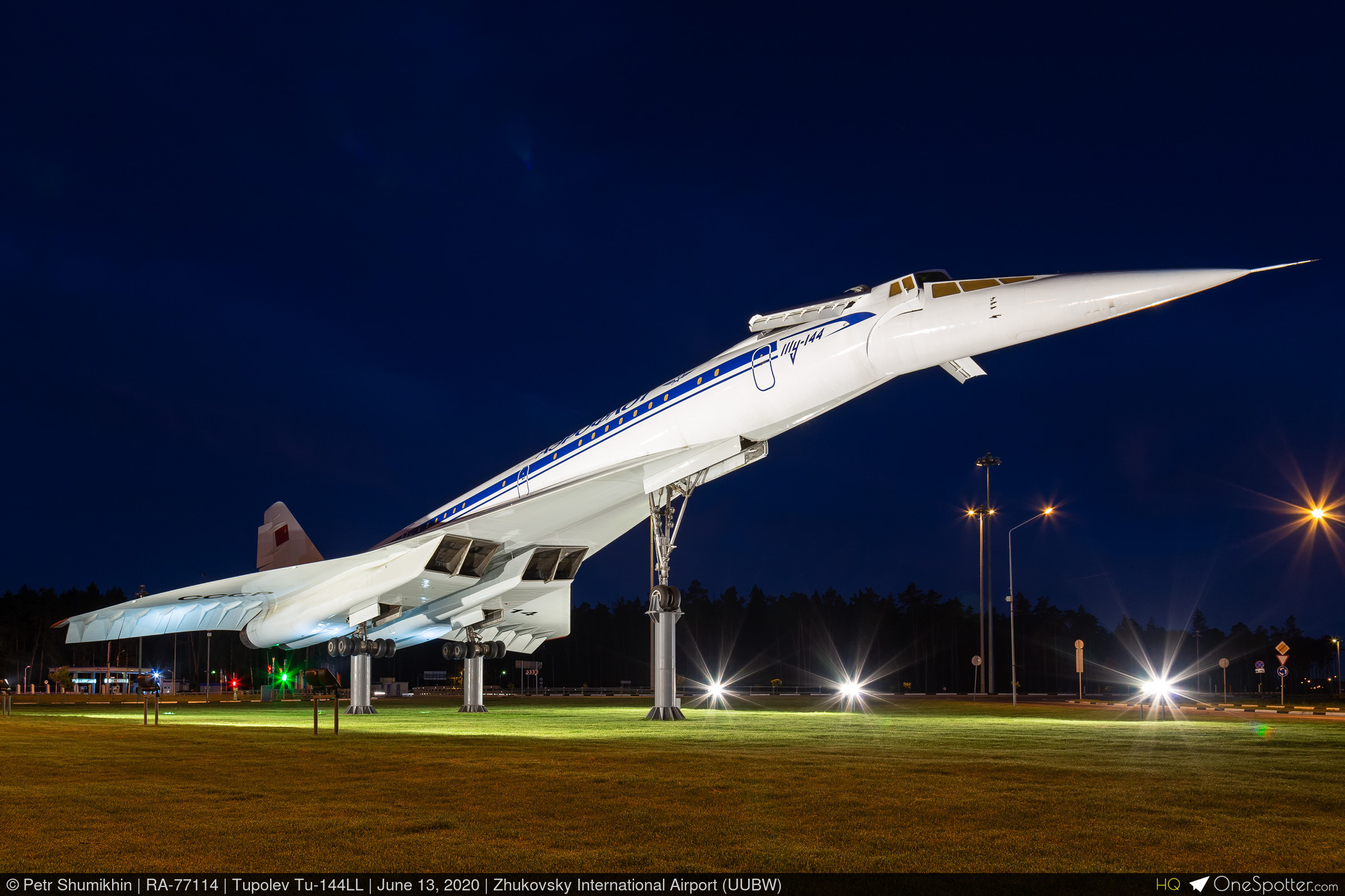 RA-77114 Tupolev Design Bureau Tupolev Tu-144LL, MSN 08-2 