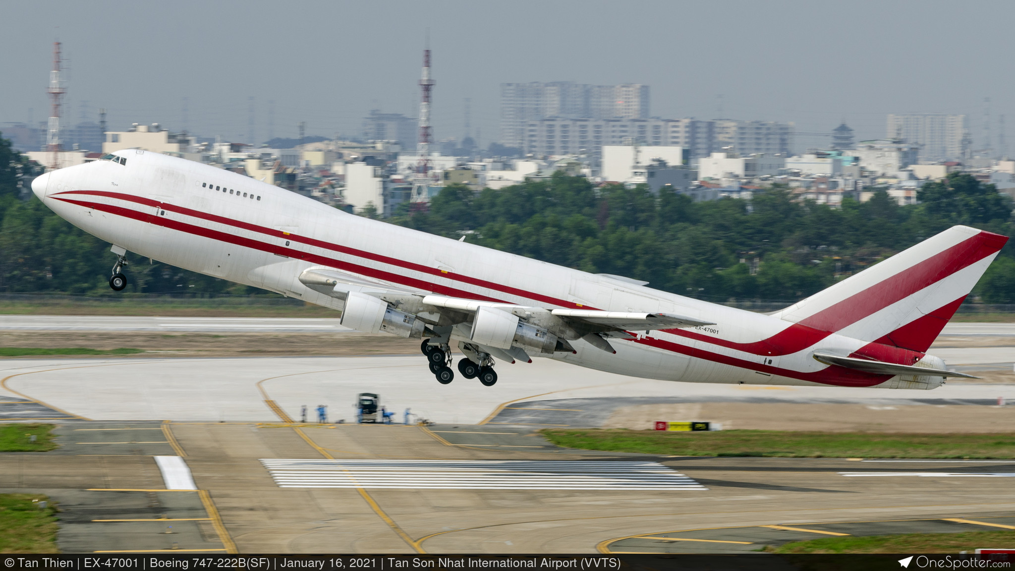 EX-47001 Aerostan Boeing 747-222B(SF), MSN 23737