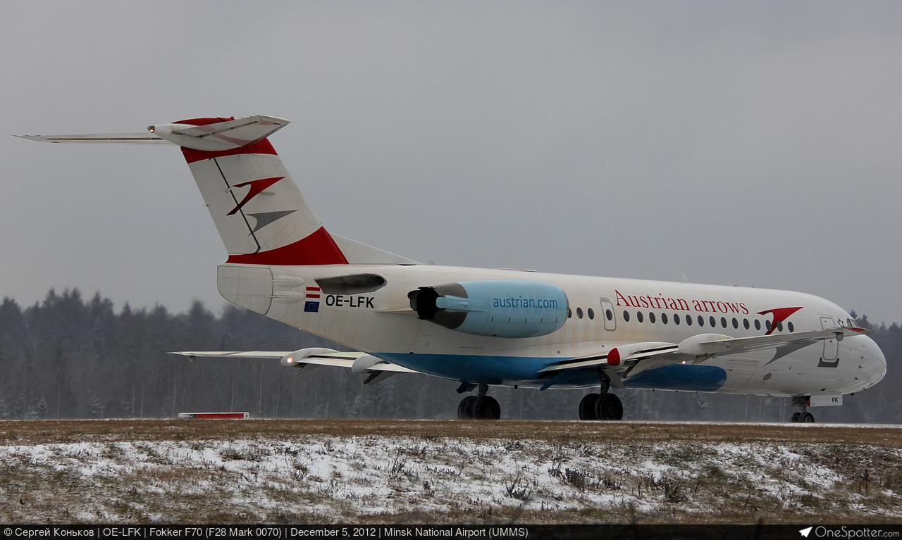 Fokker 70 | OneSpotter.com