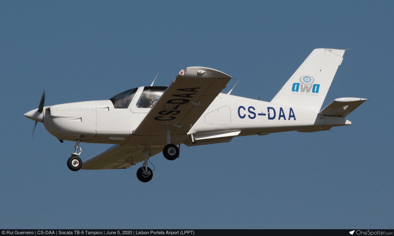 CS-DAA Aeronautical Web Academy Socata TB-9 Tampico, MSN 1553