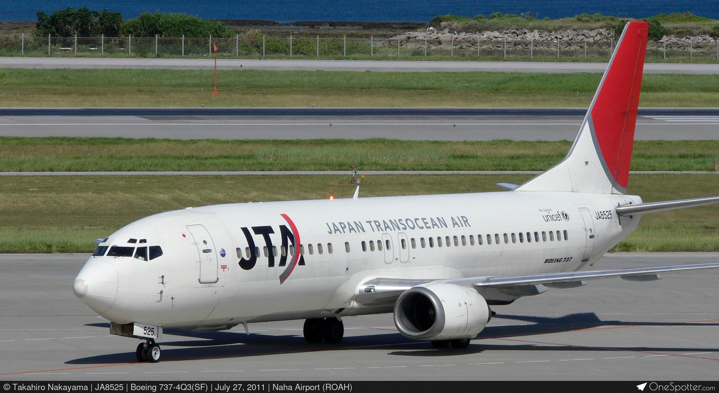 Boeing 737-4Q3 - Japan TransOcean Air - JTA | Aviation Photo