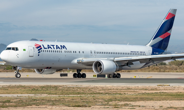 LATAM Cargo recebe mais um Boeing 767-300 BCF