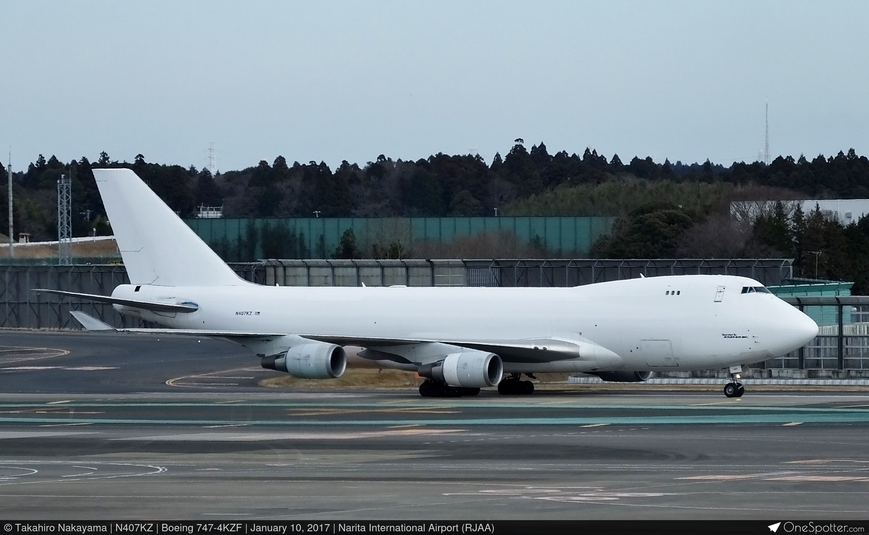 N407KZ Atlas Air Boeing 747-4KZF, MSN 36134 | OneSpotter.com