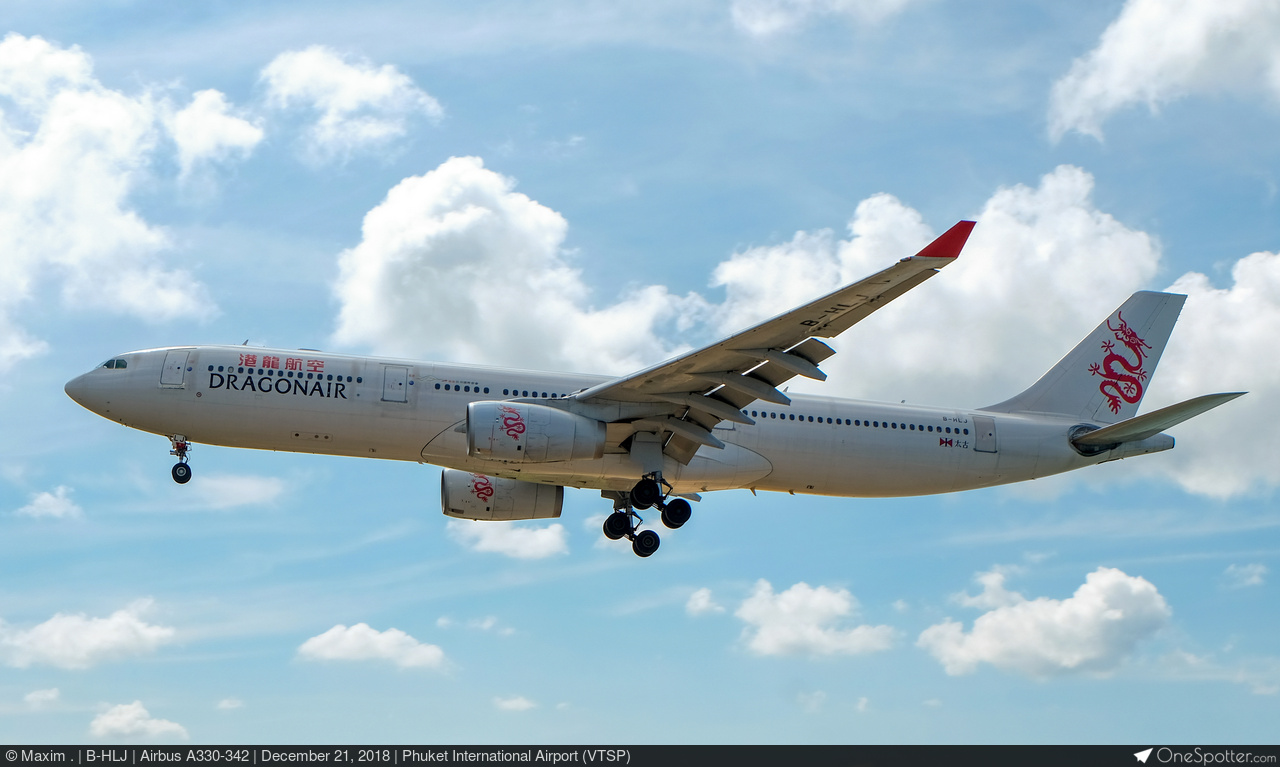 B-HLJ - Cathay Dragon Airbus A330-342, MSN 012 | OneSpotter.com