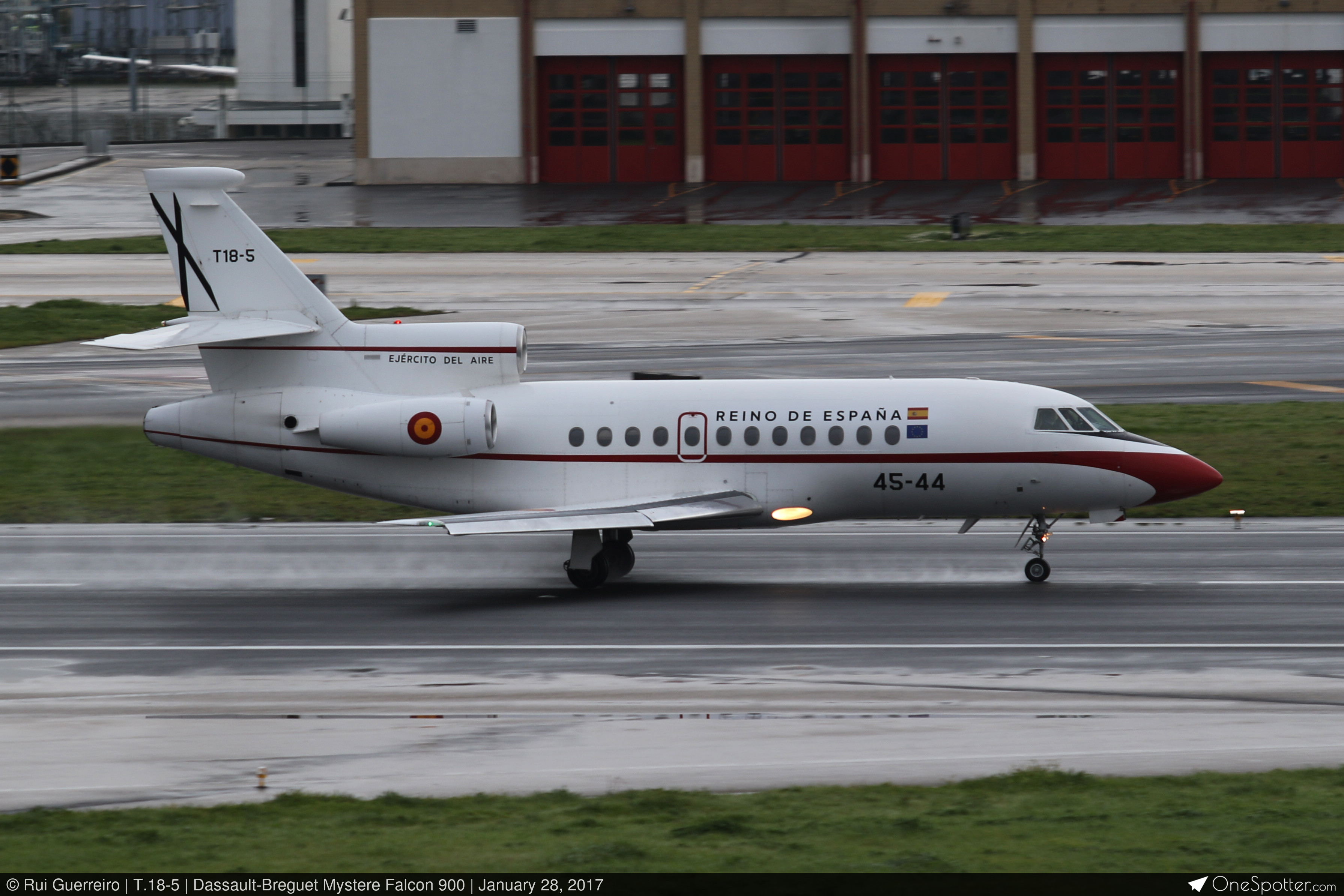 T.18 5 Dassault Breguet Mystere Falcon 900 Fuerza Aerea