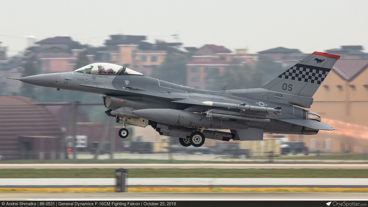 88-0531 United States Air Force General Dynamics F-16CM