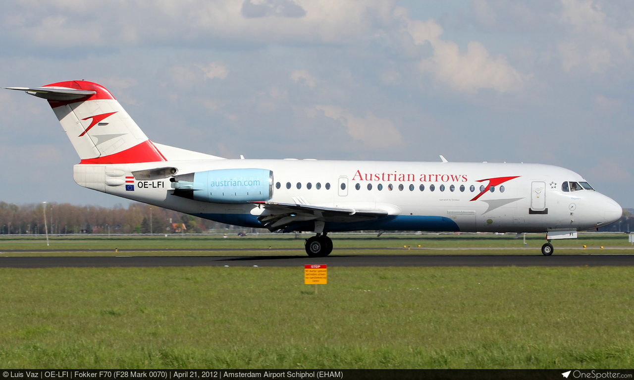 Fokker 70 | OneSpotter.com Fokker 70 | OneSpotter.com