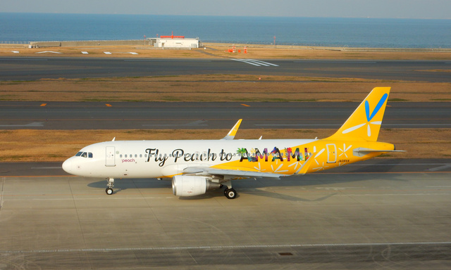 S*o様 Peach A320 JA08VA Fly Peach to AMAM S*o様 Peach A320 JA08VA Fly Peach to AMAM Peach Aviation